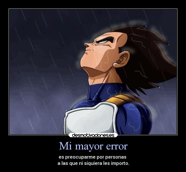 Mi mayor error - 
