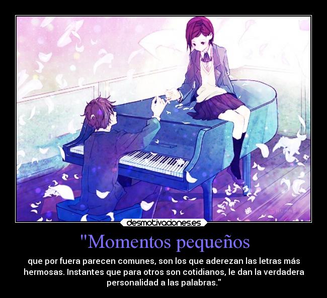 Momentos pequeños - 