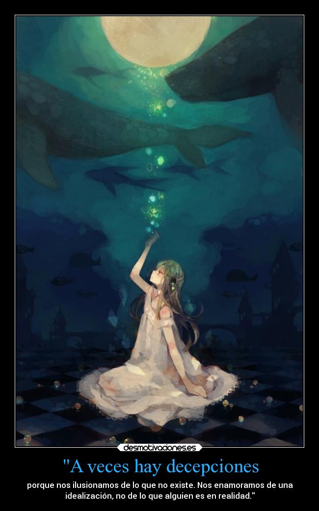 A veces hay decepciones - 