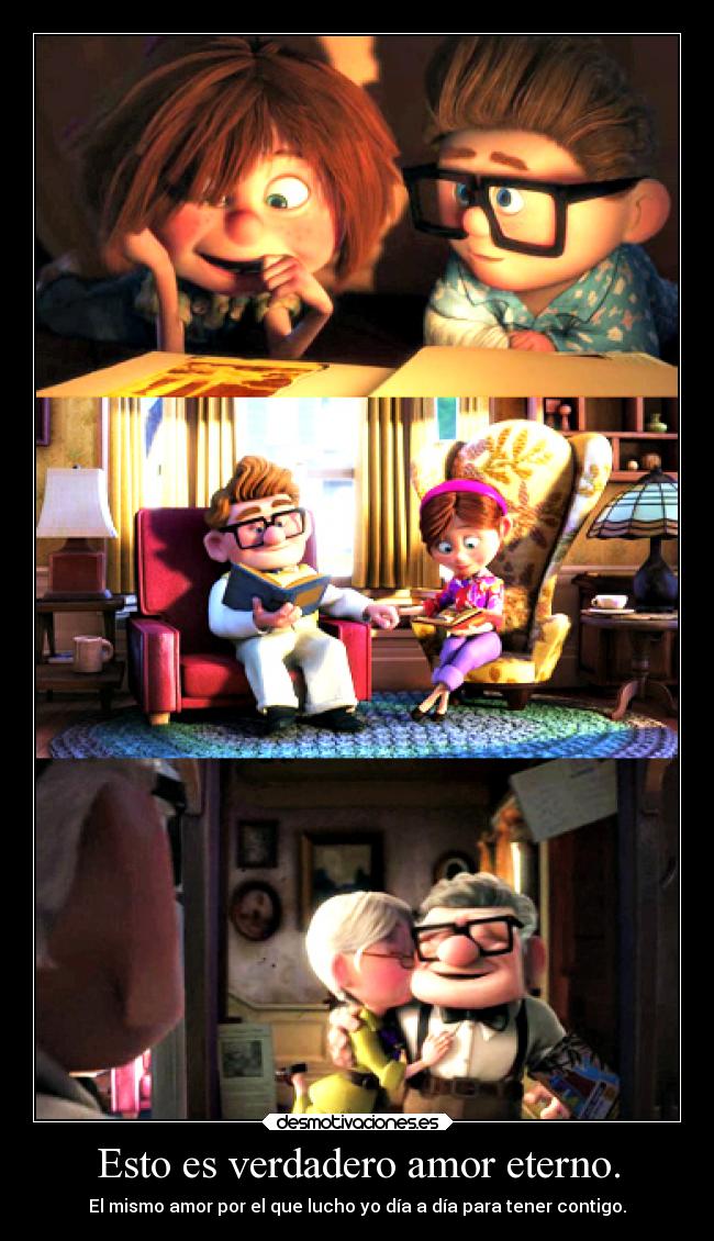 Esto es verdadero amor eterno. -