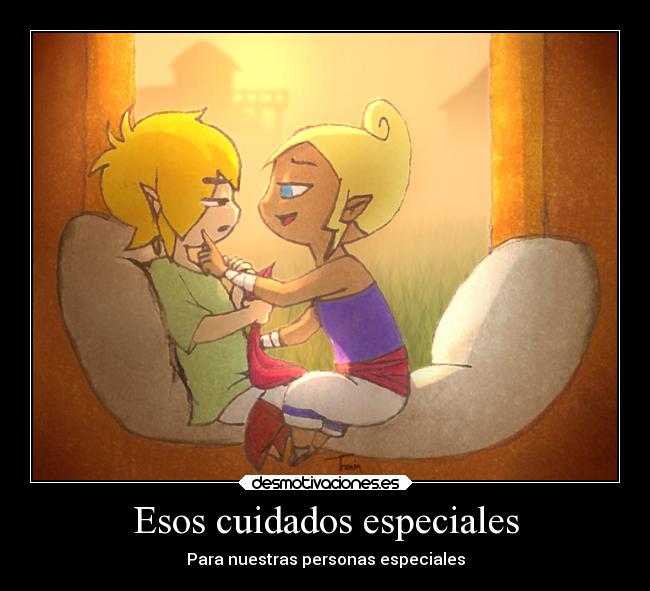 carteles amor videojuegos anime the legend zelda link rinku tetra zeruda densetsu nintendo sentimiento desmotivaciones