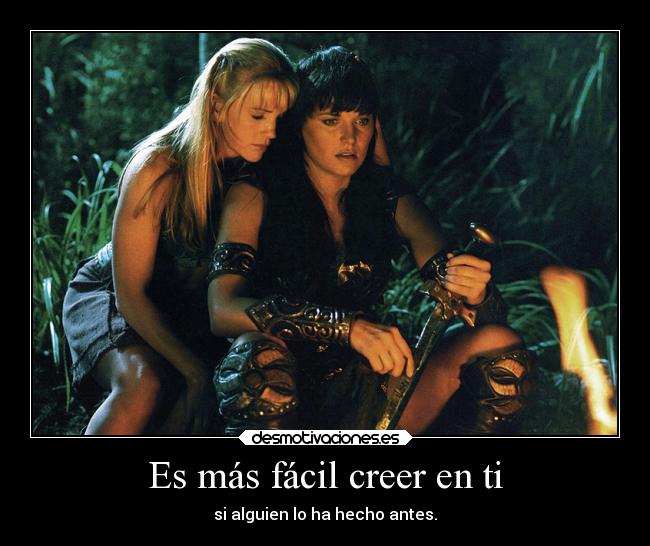 Es más fácil creer en ti -