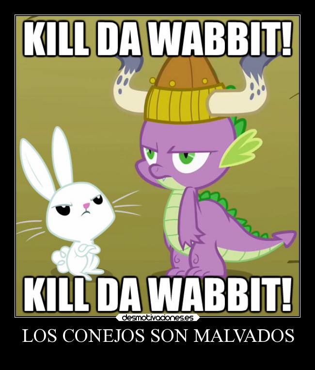 LOS CONEJOS SON MALVADOS - 