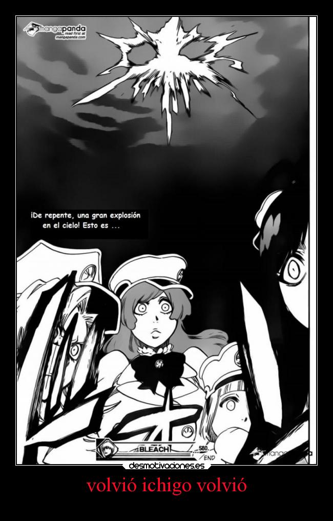 volvió ichigo volvió -