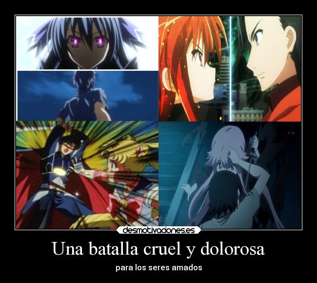 carteles anime date live shakugan shana sailor moon mirai nikki dark tohka shidou yuuji yuno yukiteru mamoru desmotivaciones