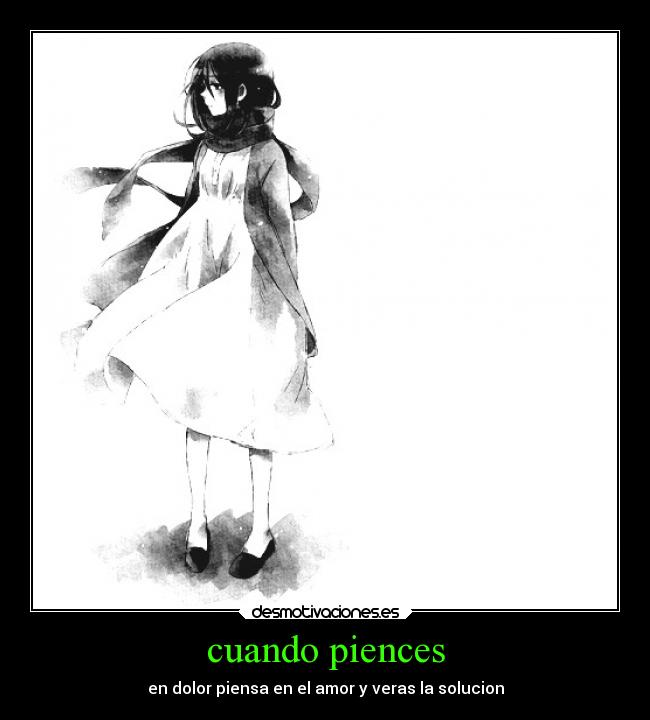 cuando piences -