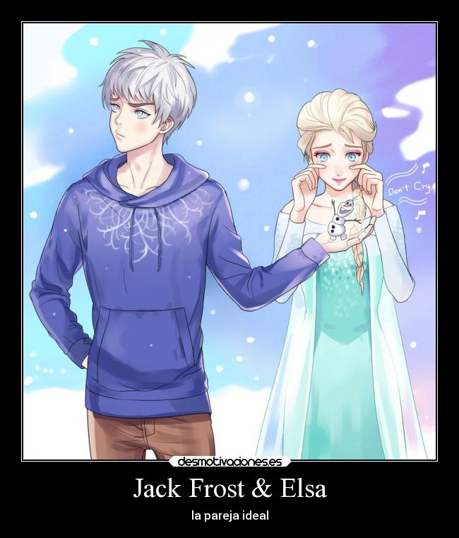 Jack Frost & Elsa - 