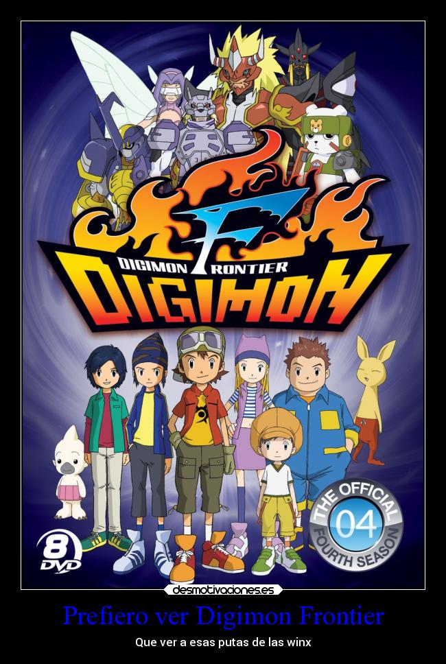 carteles anime digimon desmotivaciones