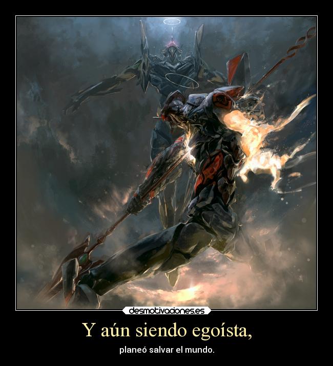 carteles anime dios evangelion kaworu rei shinji eva batalla angeles elbuskador1 desmotivaciones