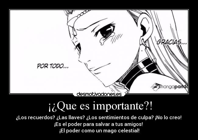 ¡¿Que es importante?! - 