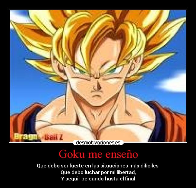 Goku me enseño - 