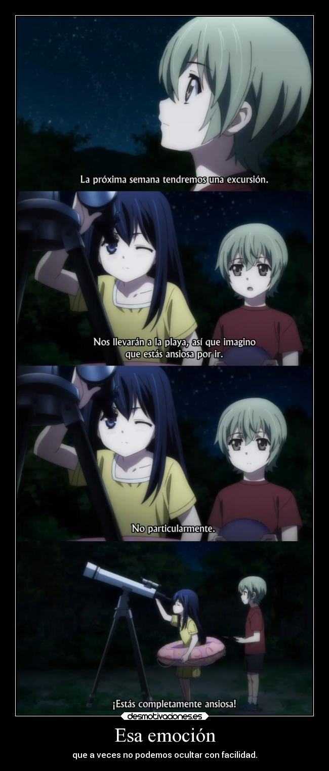 carteles anime gokukokutobrynhildr emocion kuroneko doni desmotivaciones