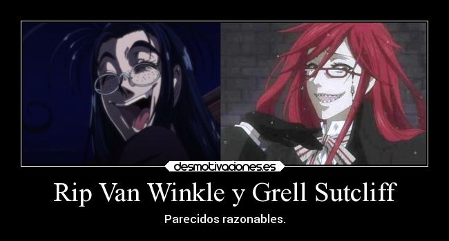 Rip Van Winkle y Grell Sutcliff - 