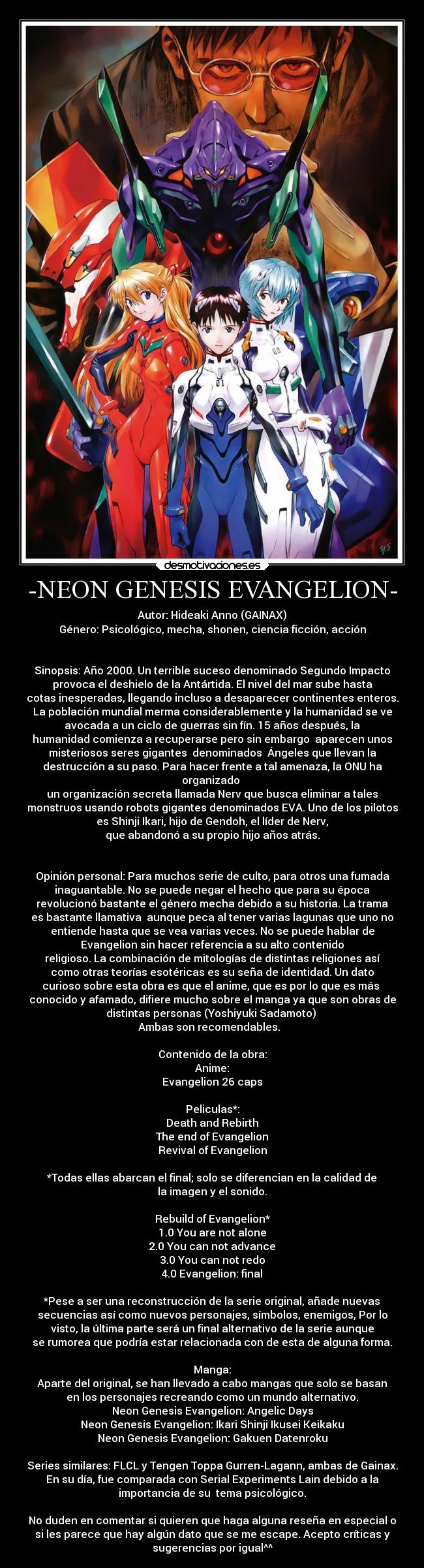 -NEON GENESIS EVANGELION- - 