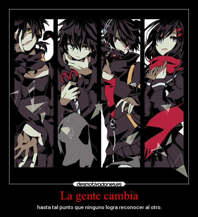 carteles anime mekuka city actors ayano actor chintaro kuroha desmotivaciones