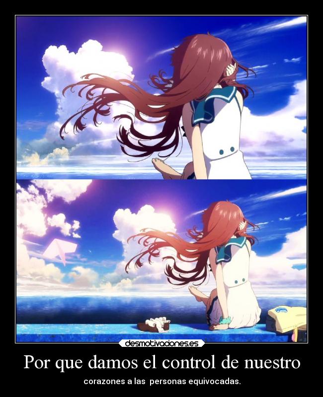Por que damos el control de nuestro -