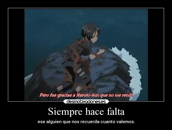 Siempre hace falta - 