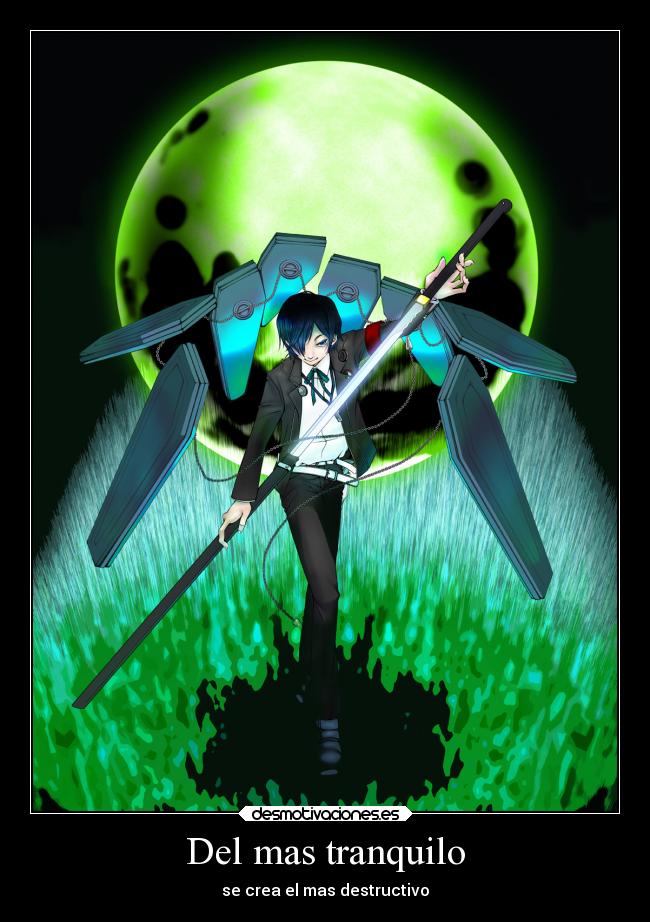 Del mas tranquilo - se crea el mas destructivo