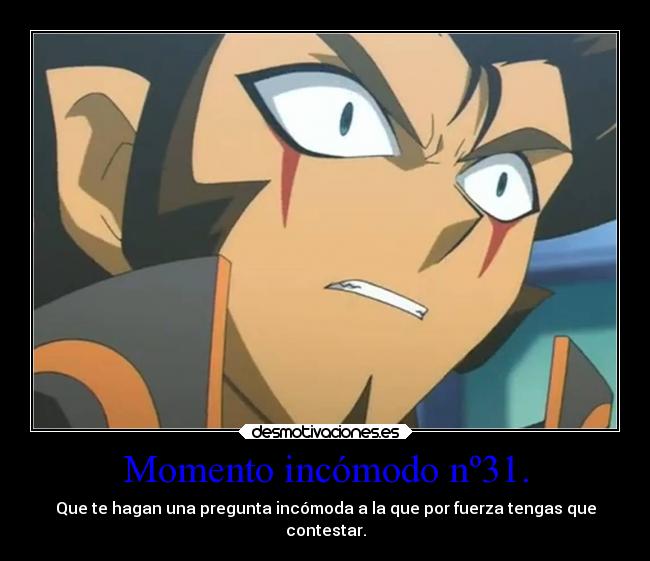 carteles anime ryu kaizel scan2go pregunta incomoda desmotivaciones