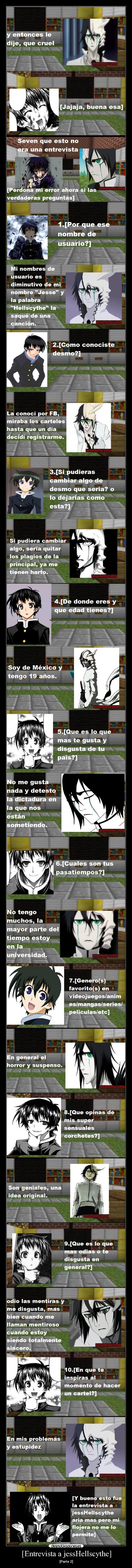 [Entrevista a jessHellscythe] - [Parte 2]