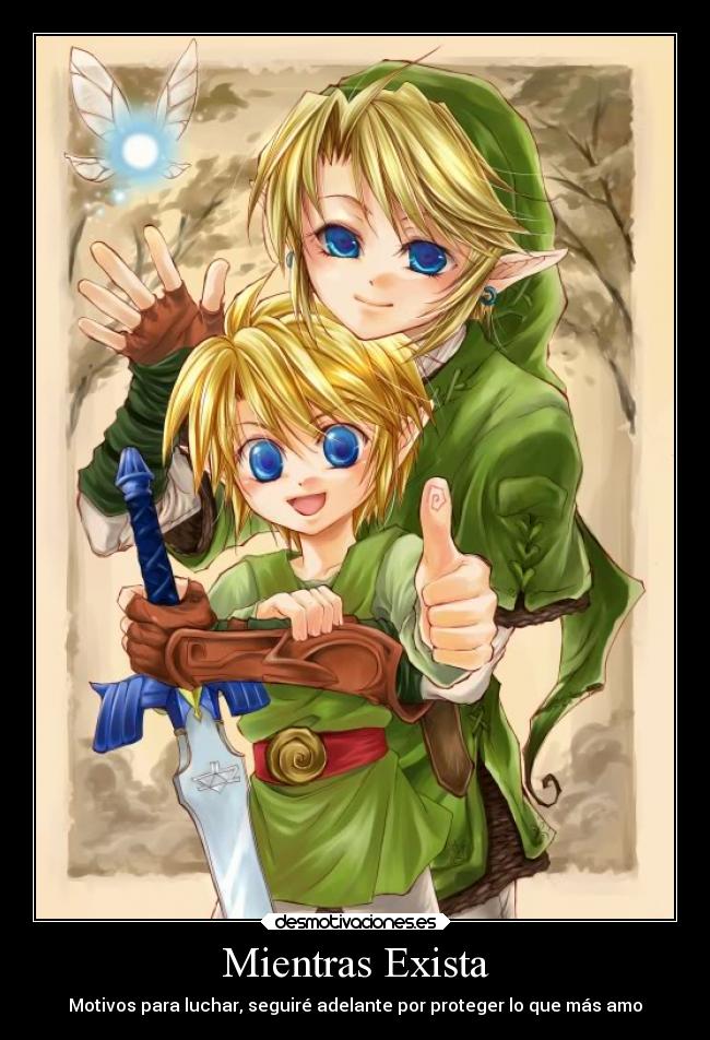 carteles anime videojuegos manga the legend zelda zeruda densetsu nintendo toon link rinku ssbb desmotivaciones