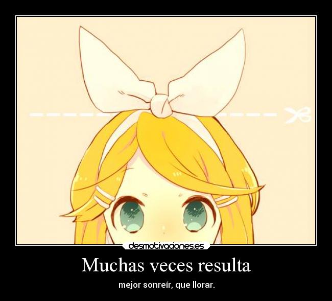 Muchas veces resulta -