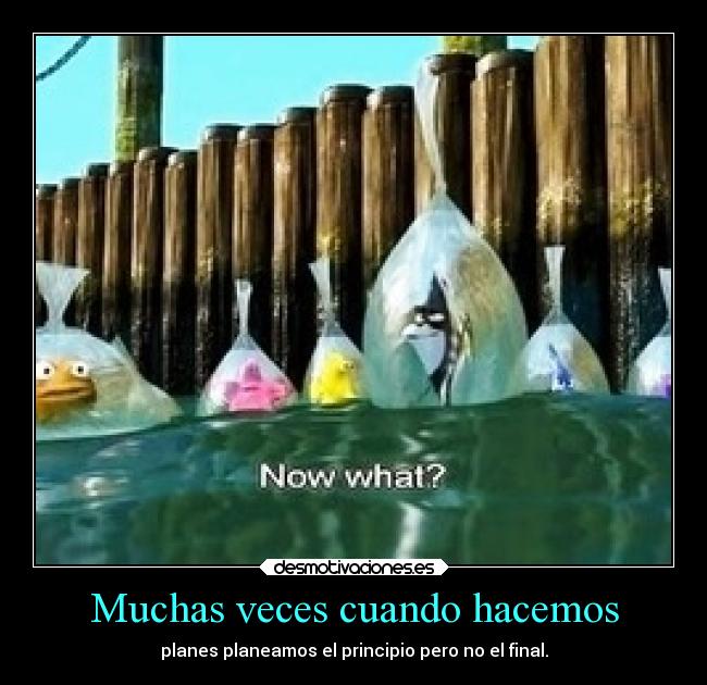 Muchas veces cuando hacemos -