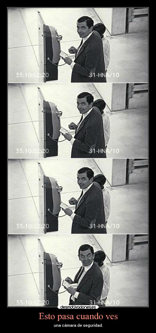 Esto pasa cuando ves -