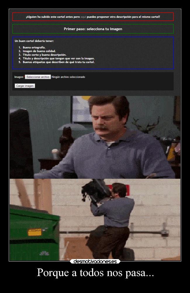 carteles ayuda supadre desmotivaciones