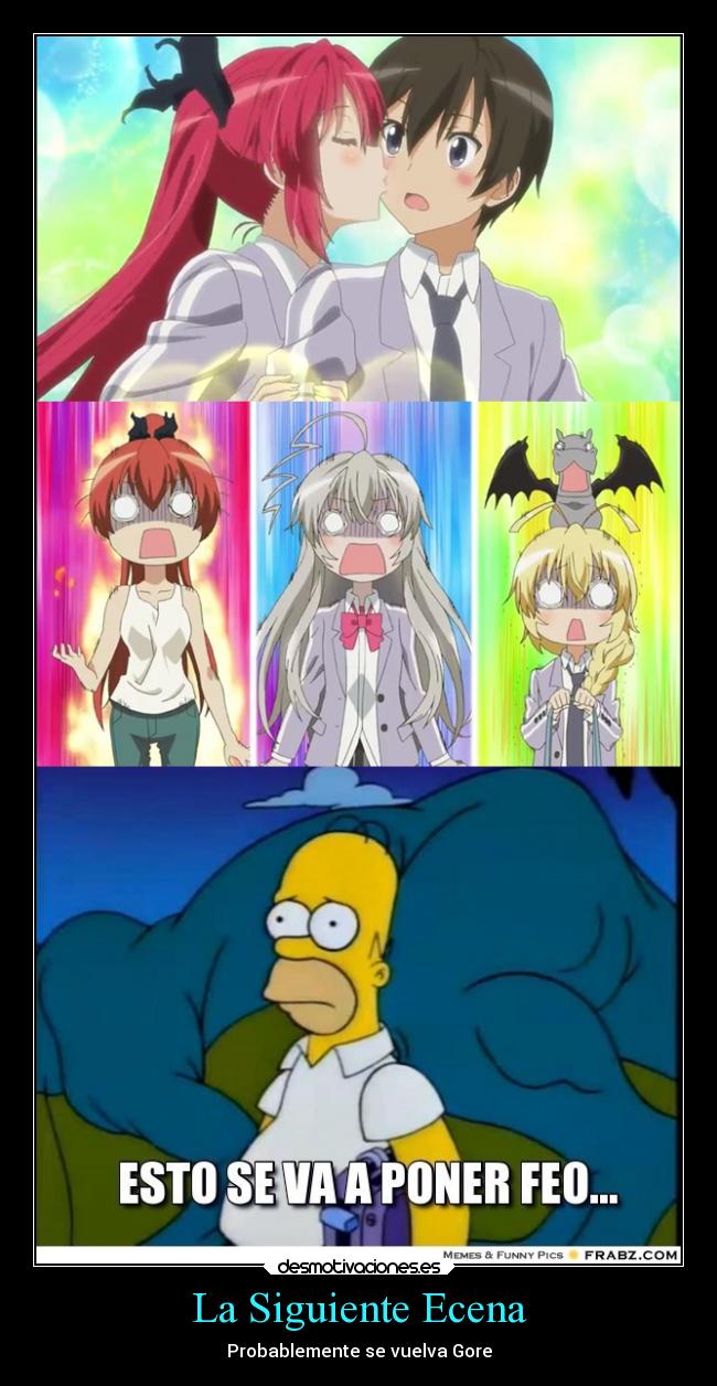 La Siguiente Ecena - Probablemente se vuelva Gore