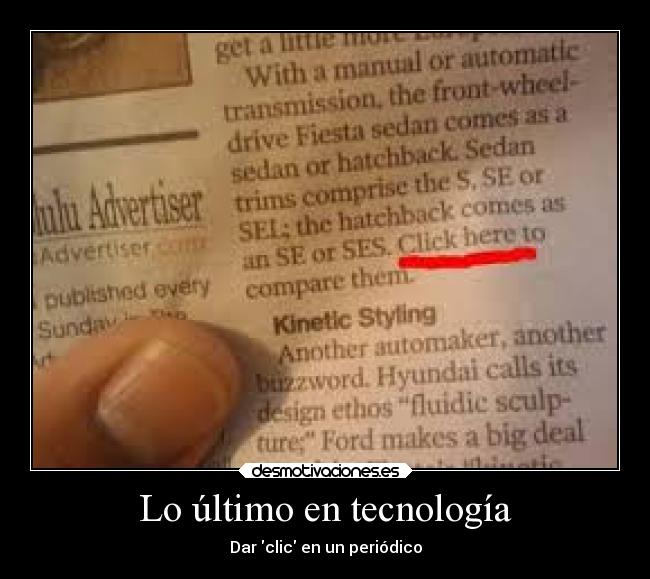 Lo último en tecnología - 