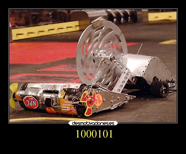 carteles chiste slipkdemon clandesplazado binario pelea sesentaynueve binario10 robots desmotivaciones