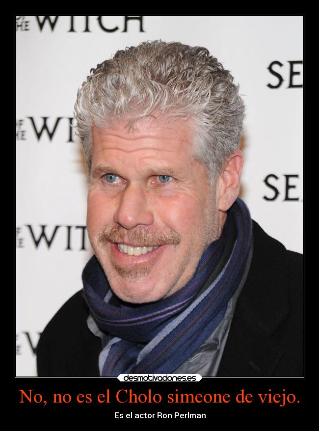 No, no es el Cholo simeone de viejo. -