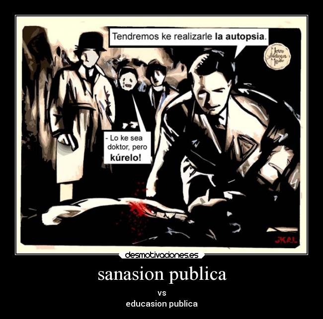 sanasion publica - vs
educasion publica