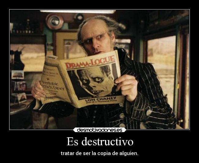 Es destructivo - 