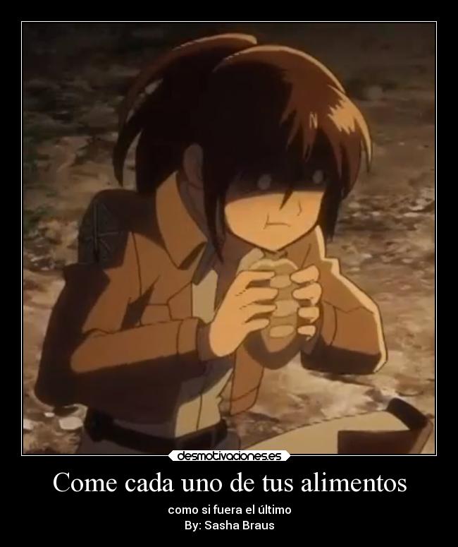 Come cada uno de tus alimentos - como si fuera el último
By: Sasha Braus