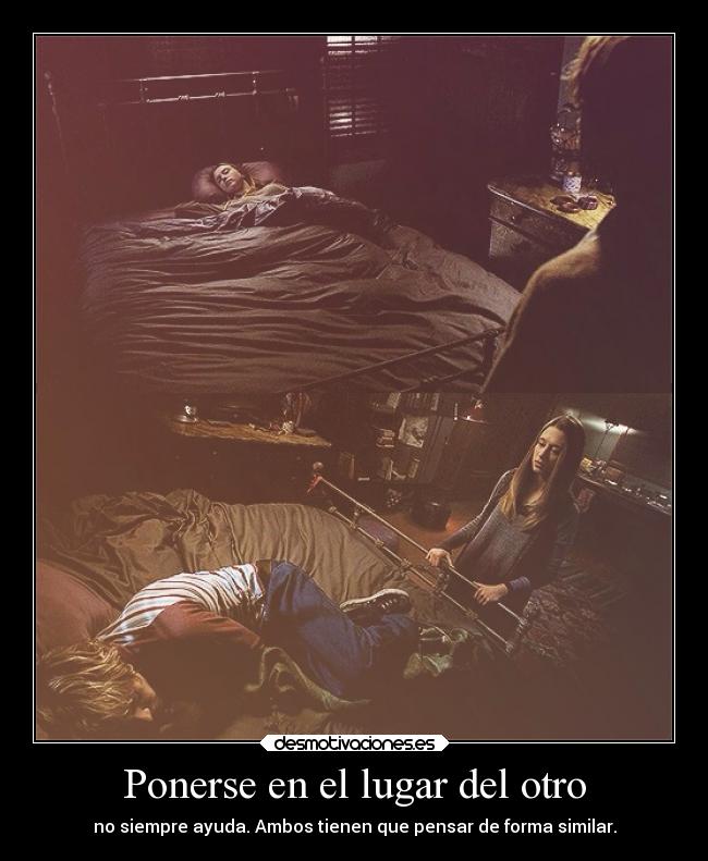 Ponerse en el lugar del otro -