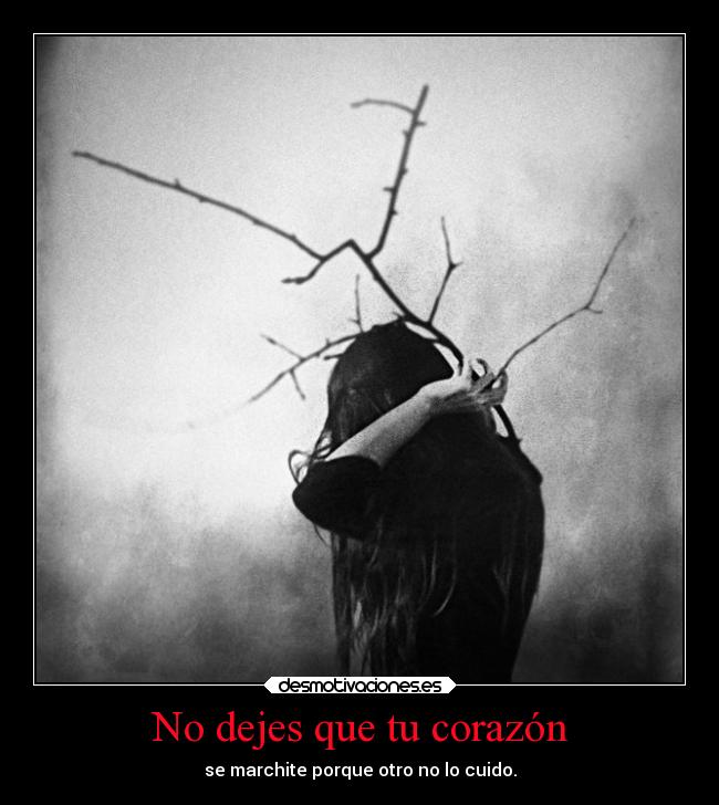 No dejes que tu corazón -