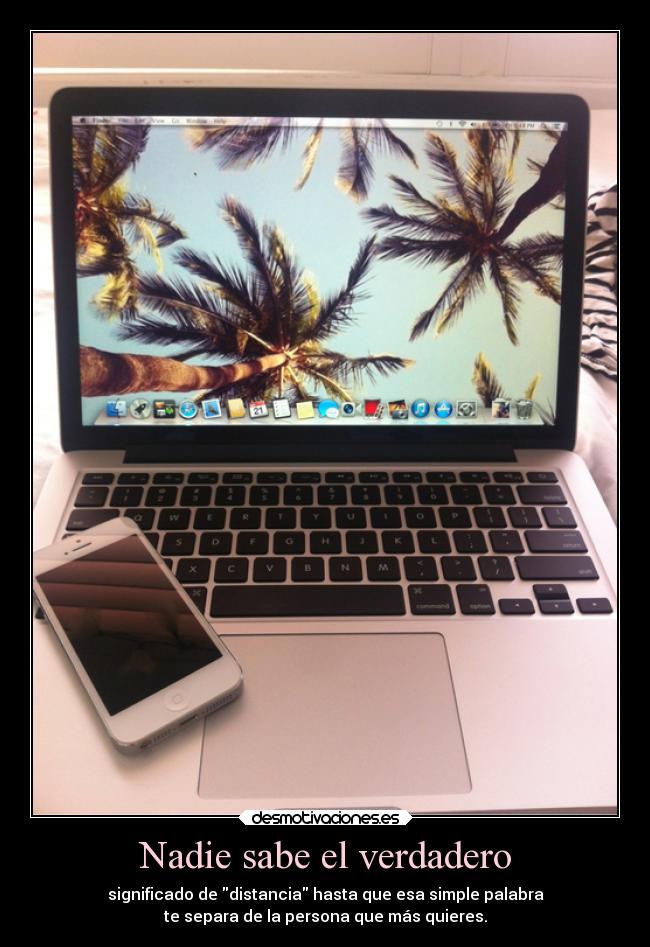 Nadie sabe el verdadero - 