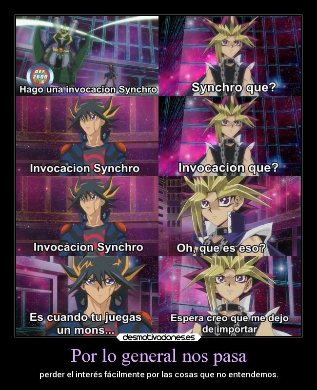 Por lo general nos pasa - 