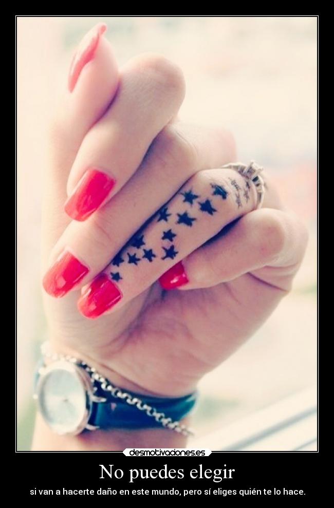No puedes elegir - 