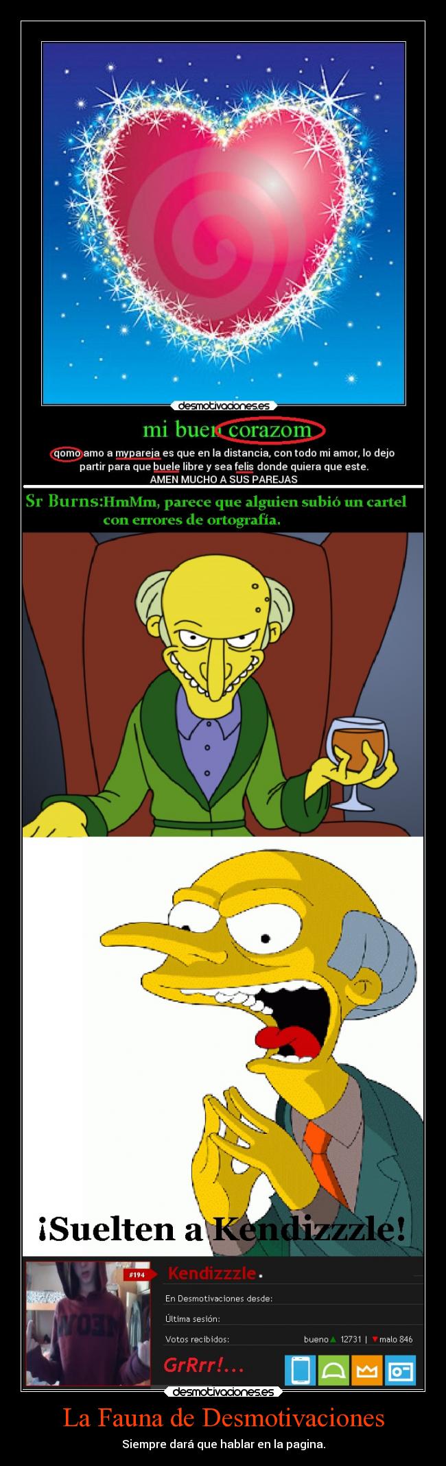 carteles desmotivaciones criticas tonto simpsons internet humor antaras personajesdesmo soyunidiotatm desmotivaciones