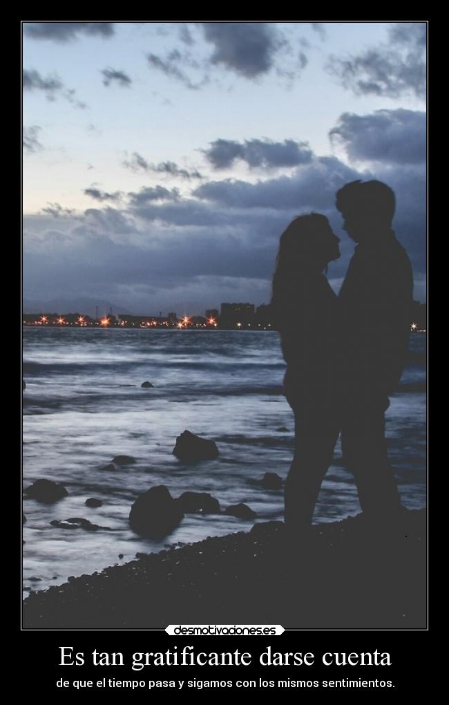 Es tan gratificante darse cuenta -