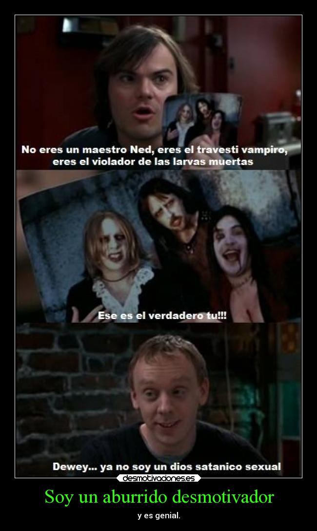 Soy un aburrido desmotivador - 