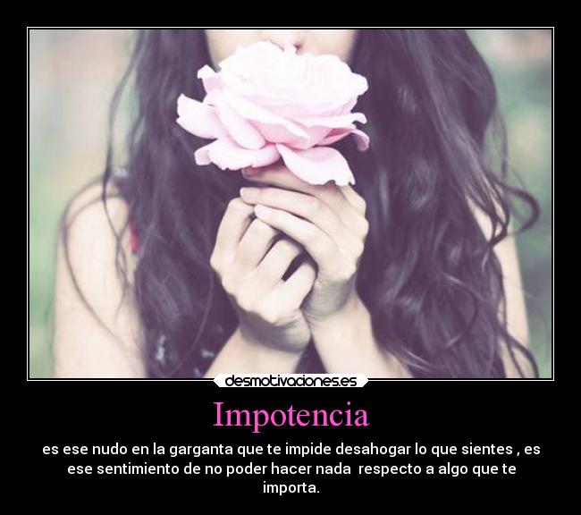 Impotencia -
