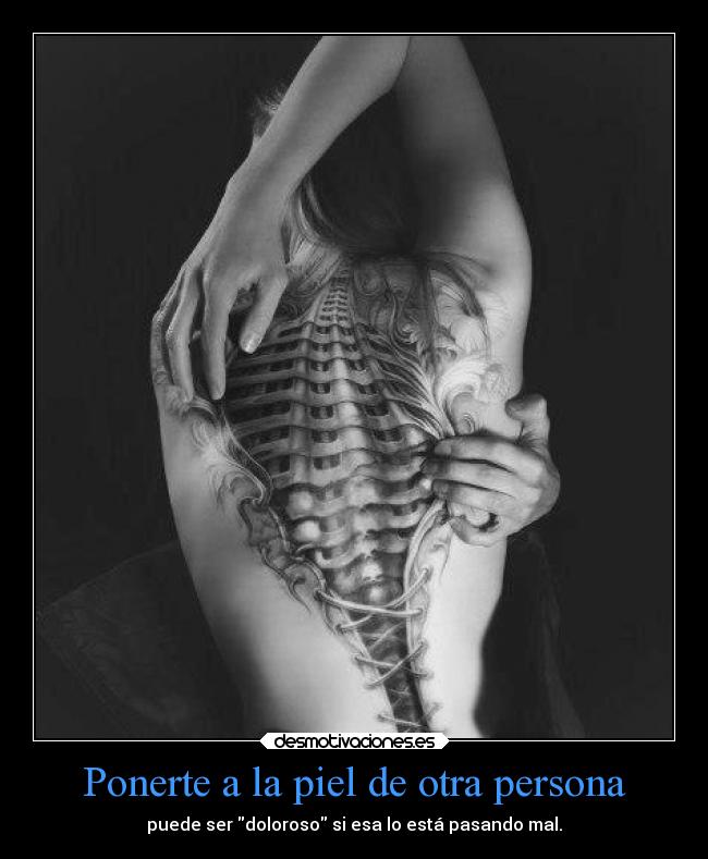 Ponerte a la piel de otra persona -