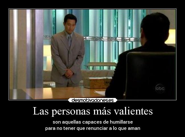Las personas más valientes - 