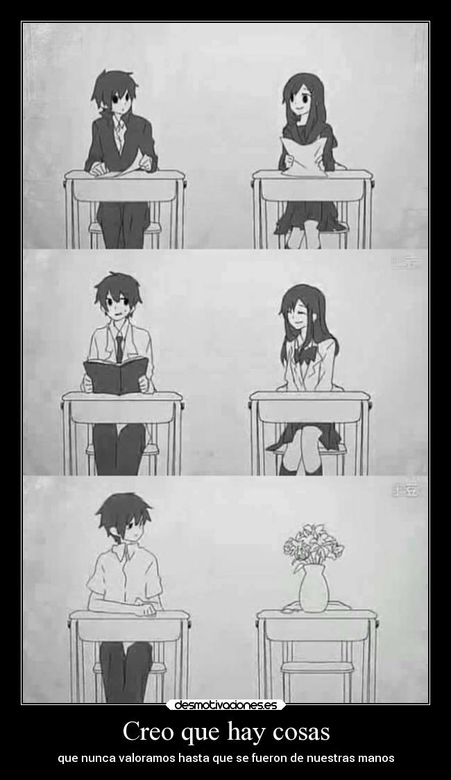 Creo que hay cosas -