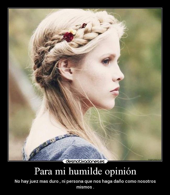 Para mi humilde opinión - 