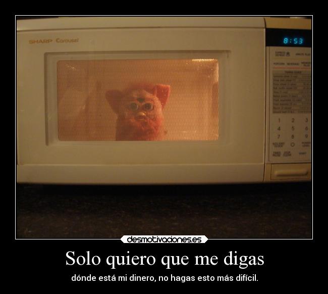 carteles dinero humor furby fuente ratonmouser desmotivaciones